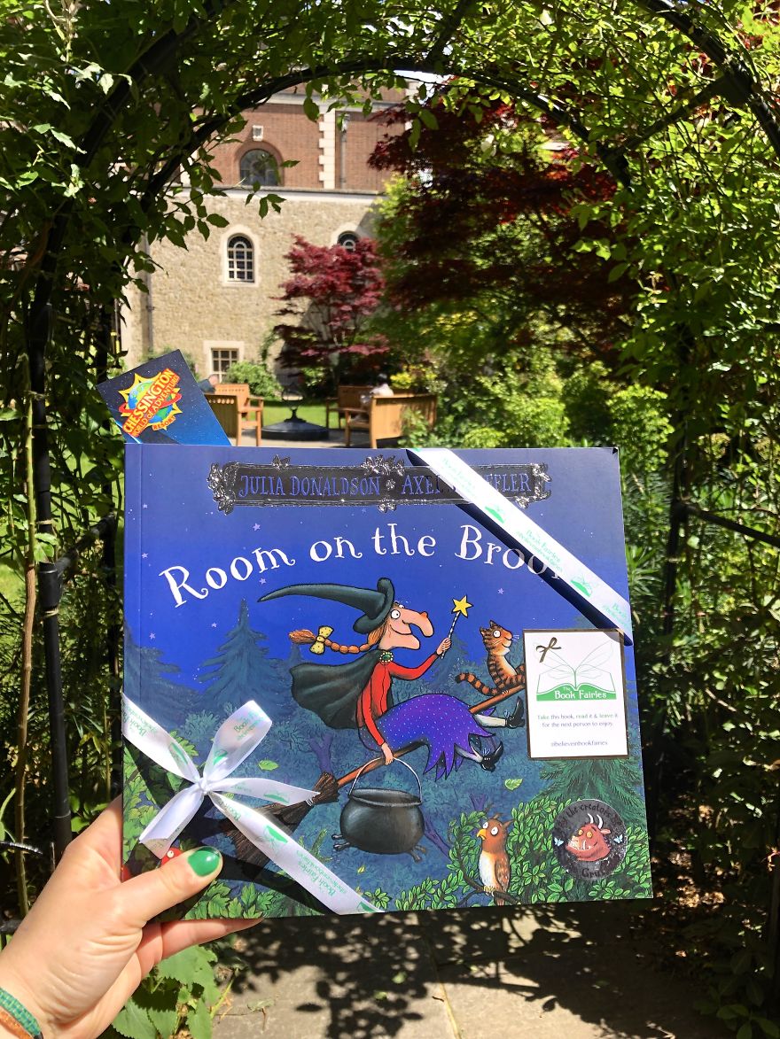 Chessington World Of Adventures Resort And The Book Fairies Sprinkle Magic Around London With Copies Of Room On The Broom And Theme Park Tickets Chessington World Of Adventures Resort And The Book Fairies Sprinkle Magic Around London With Copies Of Room On The Broom And Theme Park Tickets