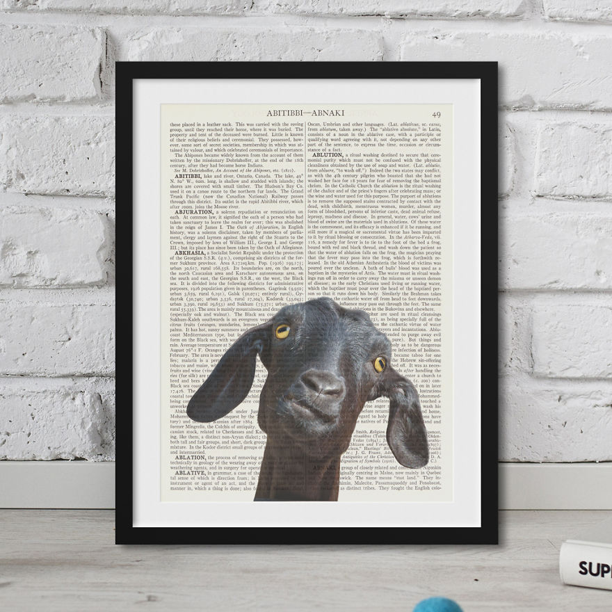 I Make Vintage Dictionary Page Art Prints To Sell Online! What Do You Think?