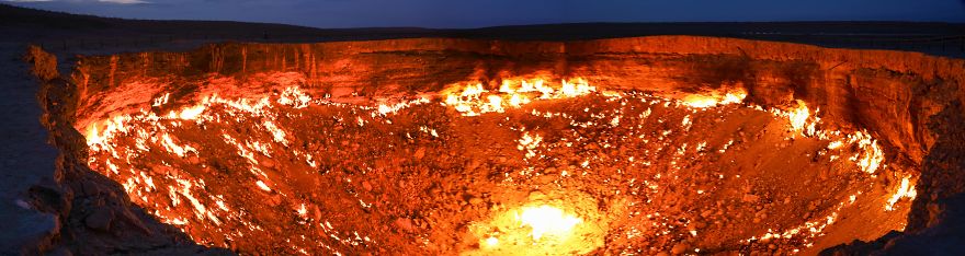 I Visit The Gates To Hell In Turkmenistan.