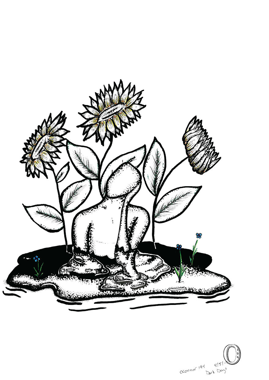 I Draw What Anxiety Feels Like To Me.