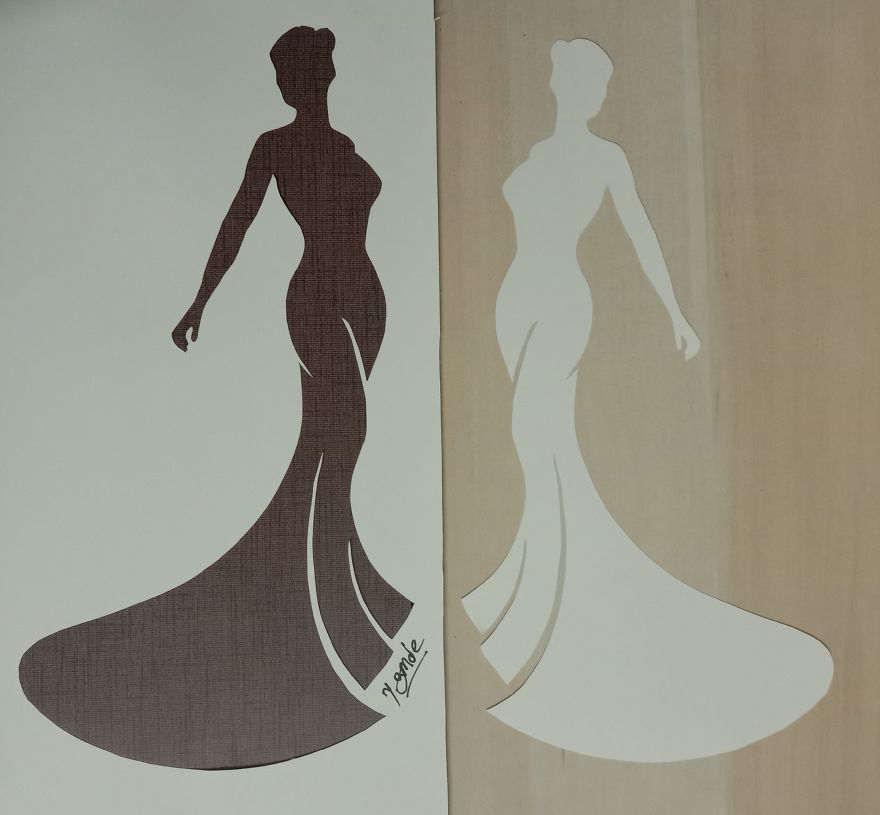 Paper Cut Art Created By Yashwant Bonde