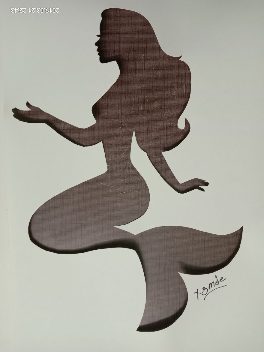 Paper Cut Art Created By Yashwant Bonde
