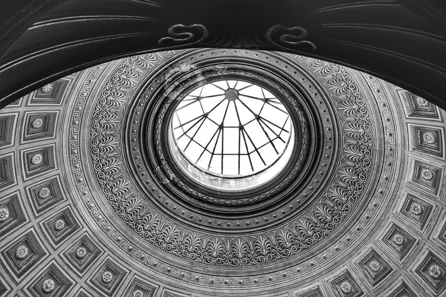 The Eye, Dome Of The Sala Rotonda, Vatican Museum