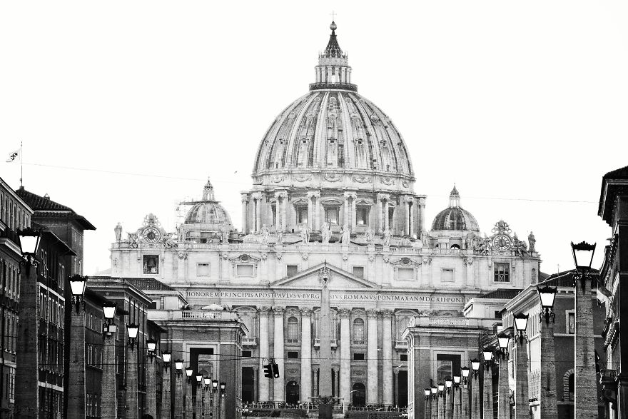 The Papal Basilica Of St. Peter In The Vatican