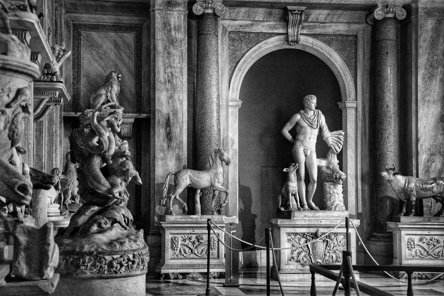 Marvelous Sculptures In The Vatican Museum