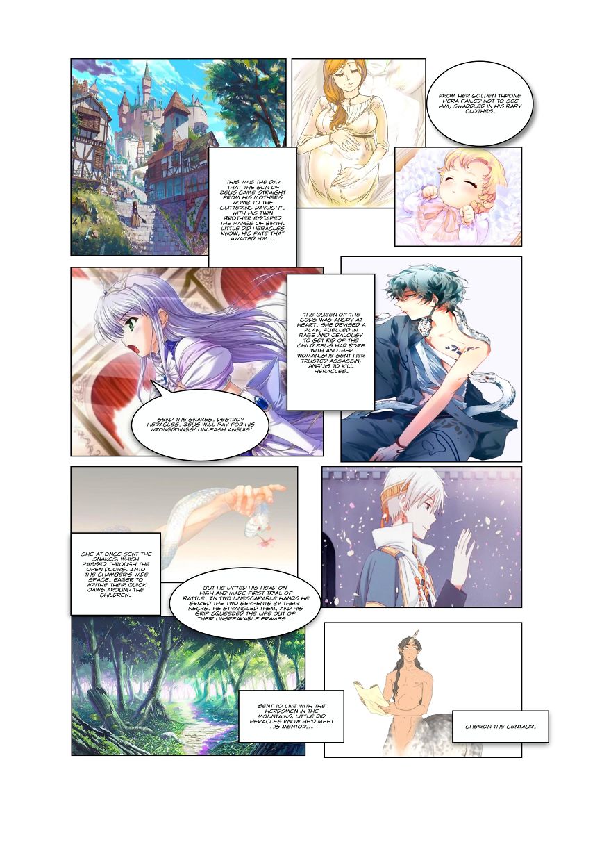 Recreation Of Greek Myth Into Comics