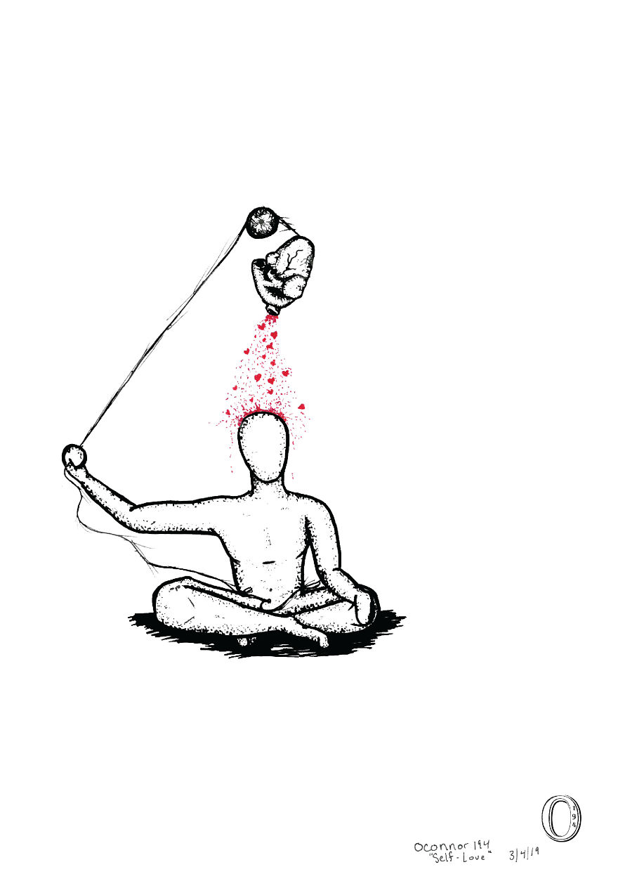 I Draw What Anxiety Feels Like To Me.