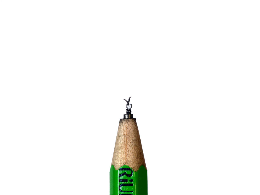 I Carve On Pencil Leads 2 Mm High