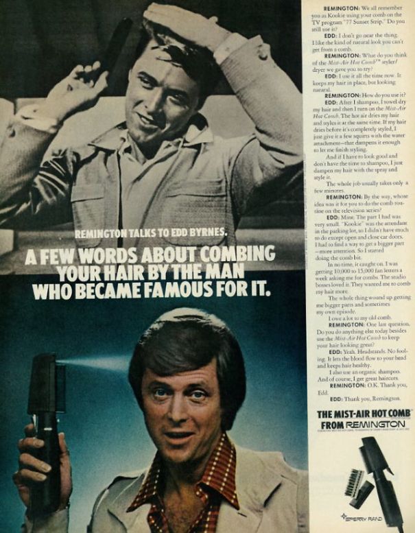 These Old Ads Showed How Much Men Were Vain With Their Hair In The 1970s