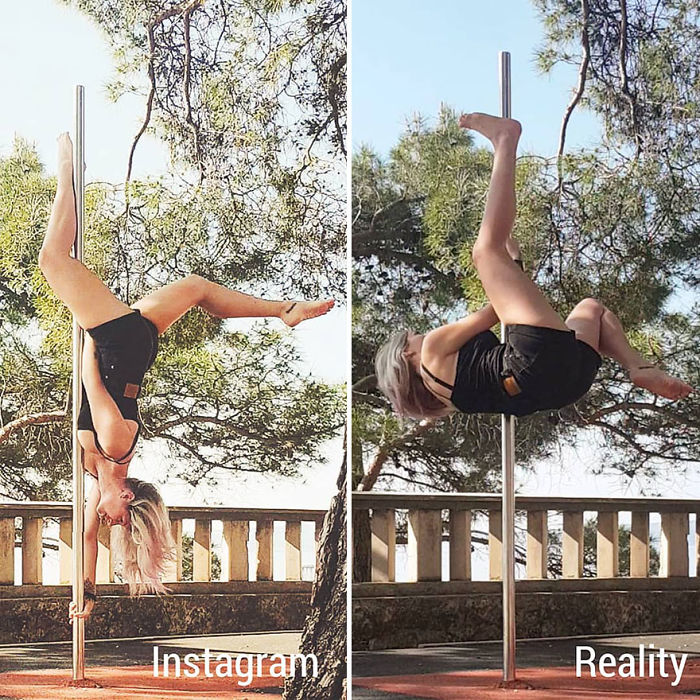 Girl Shows Instagram Vs. Reality In 20 Pics