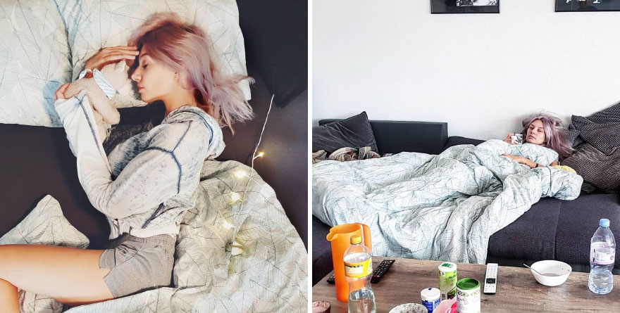 This Girl Shows In A Hilarious Way The Reality Is Different From What We See On Instagram