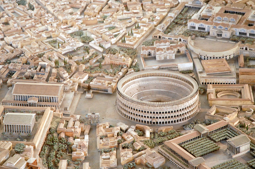 Arkeolog ini butuh 36 tahun selesaikan miniatur Roma Kuno, bikin kagum