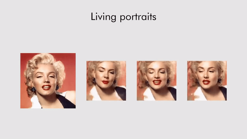 Samsung's New Technology Turns A Single Picture Or Painting Into A "Living Portrait"