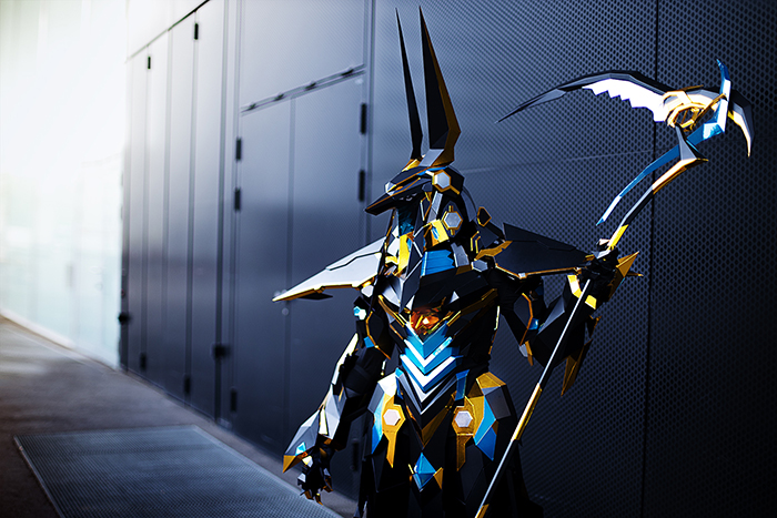 This Girl Spent 1000 Hours Working On This Incredibly Detailed Anubis Costume That Looks Like It Was Made With CGI