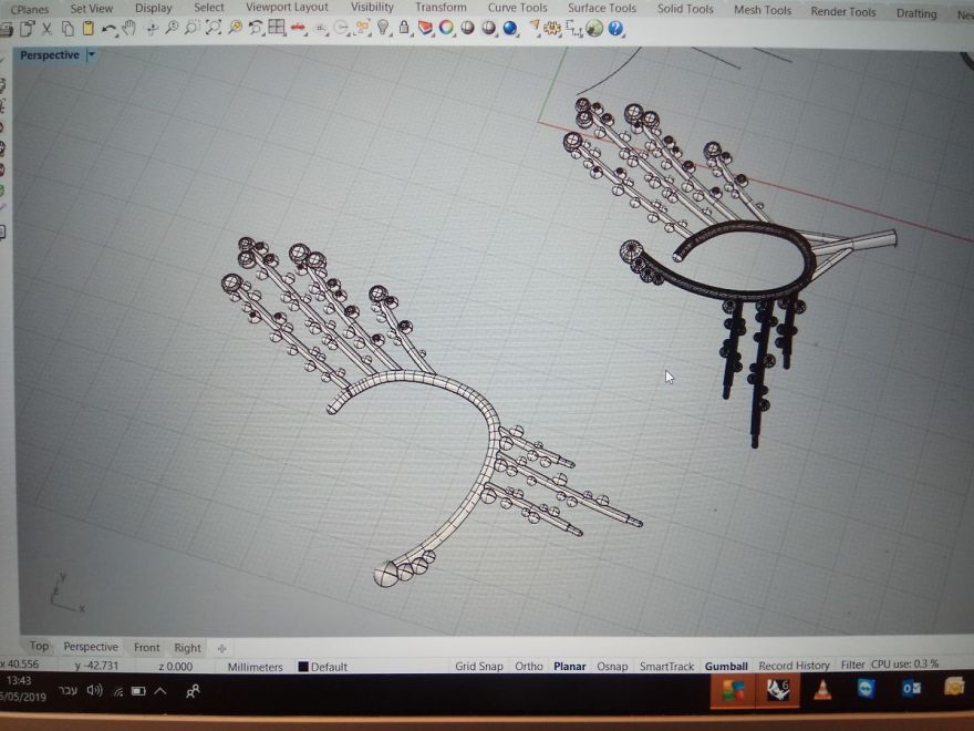 How I Designed And Made A Berries Ear Cuff