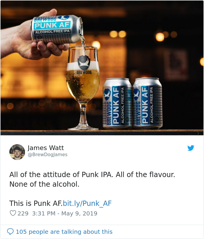 Brewdog craft beer for the people free sampler james watt People Start Calling Out This Multinational Brewery For Stealing Their Marketing Ideas Through Fake Job Interviews Updated With Comment From Brewdog Bored Panda