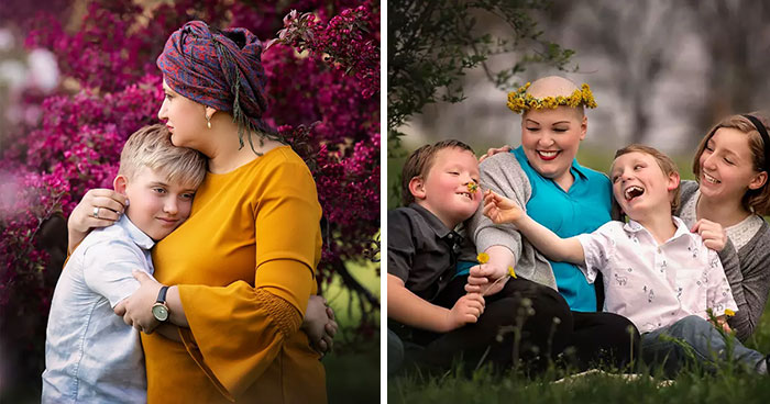 I’m A Cancer Survivor And My Experience Prompted Me To Photograph Other Mothers Going Through Cancer Treatments