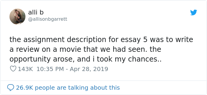 This Student Wrote A One-Sentence Review Of Fight Club And Got An A