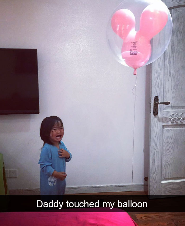 Daddy Touched My Balloon