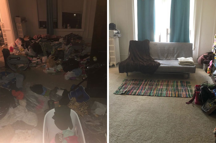 So, The First Picture Is Depression For Me. It’s Awful And Embarrassing. Next Pic Is The Same Room In My Apartment