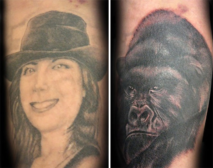 31 People Who Covered Up Tattoos Of Their Exes After Things Went Wrong