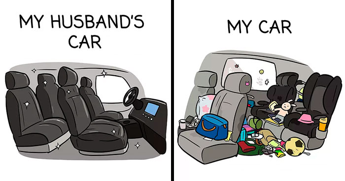 30 Hilariously Accurate Parenting Comics By Messy Cow