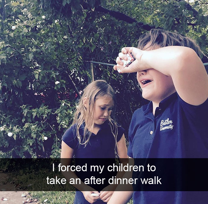 I Forced My Children To Take An After Dinner Walk