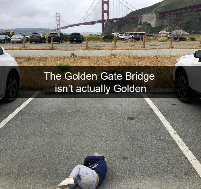 The Golden Gate Bridge Isnât Actually Golden