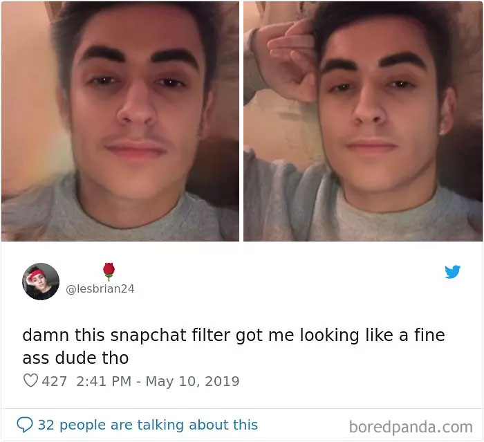 Percentage ondanks Zegevieren 30 People Who Tried The Newest Genderswap Snapchat Filter And Were  Surprised By The Results | Bored Panda