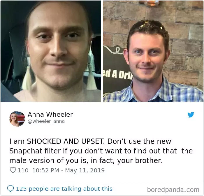 operatør storm forklædt 30 People Who Tried The Newest Genderswap Snapchat Filter And Were  Surprised By The Results | Bored Panda
