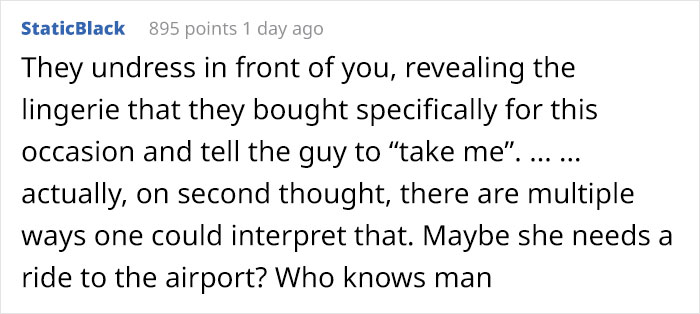 Person Explains Guys Often Fail To Notice Girls' Signals Because They’re All Different After Someone Asks For Obvious Hints