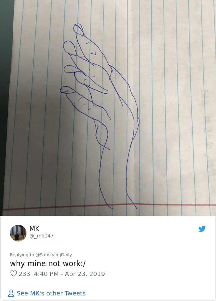 People Are Trying To Follow A Viral Hand Drawing Tutorial And Theyre