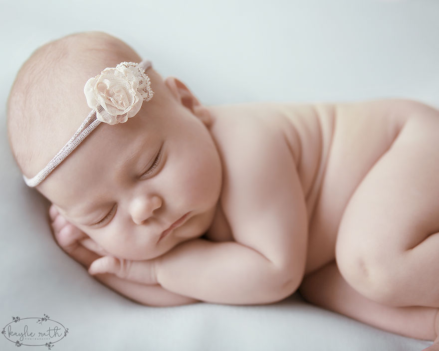 Adorably Squishy Baby By Denver Newborn Photographer