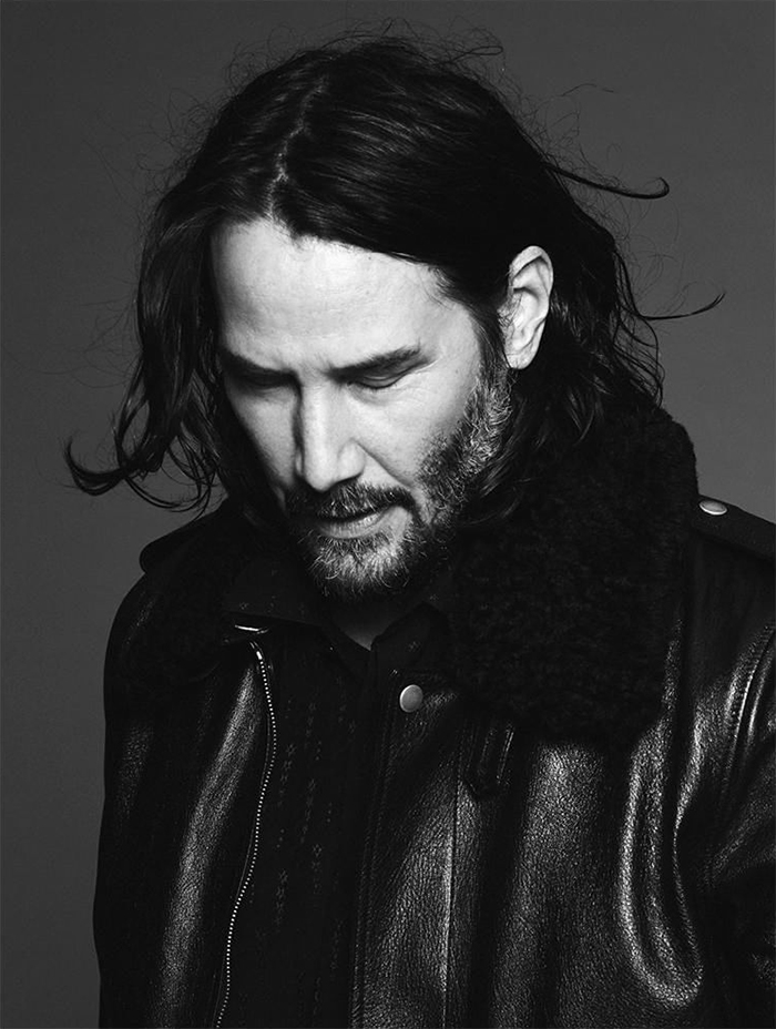 Keanu Reeves Is The New Face For Saint Laurent Men's Range And People Online Are Loving It
