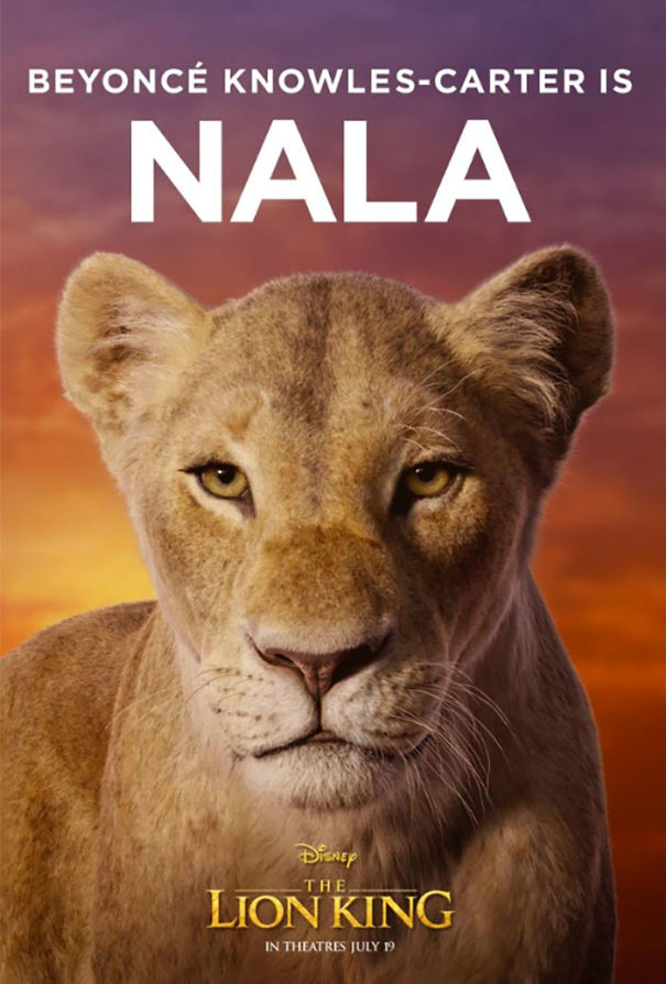 Disney Reveals Posters For 11 Main Characters In The New Lion King Movie