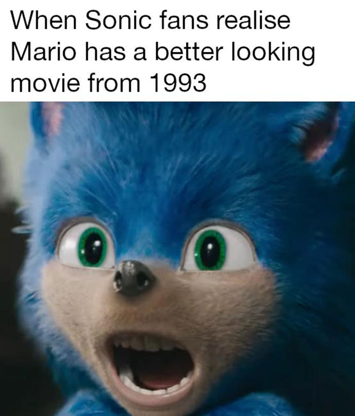 Movie Sonic Says Blank Template Imgflip