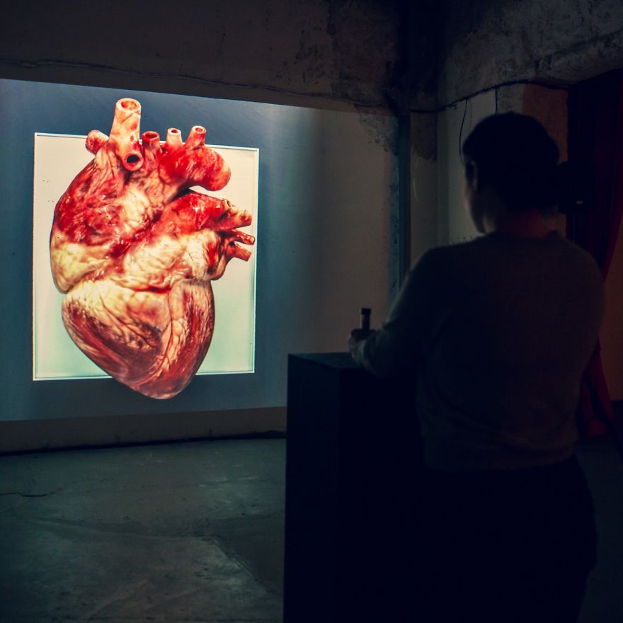 This Impressive Art Installation Is Synchronized With The Viewer's Heartbeat