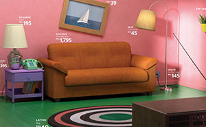 IKEA Recreates The Famous Living Rooms From The Simpsons, Friends And Stranger Things With Its Products