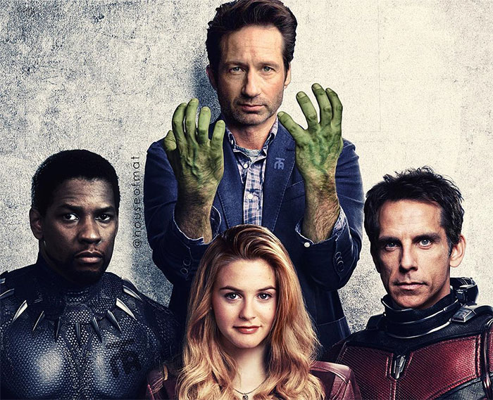 Artist Imagines What Avengers Cast Would Have Looked Like If It Was Made In The 90s