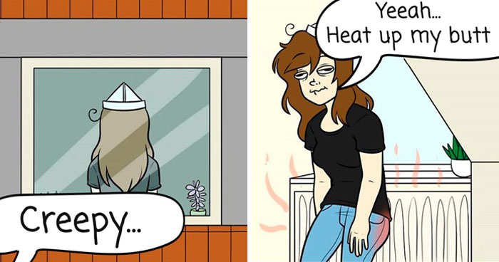 Danish Artist Illustrates Life With Her Boyfriend In 30 New Silly Comics