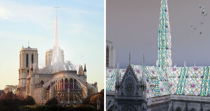 17 Artists Suggest Notre Dame Cathedral Reconstruction Designs