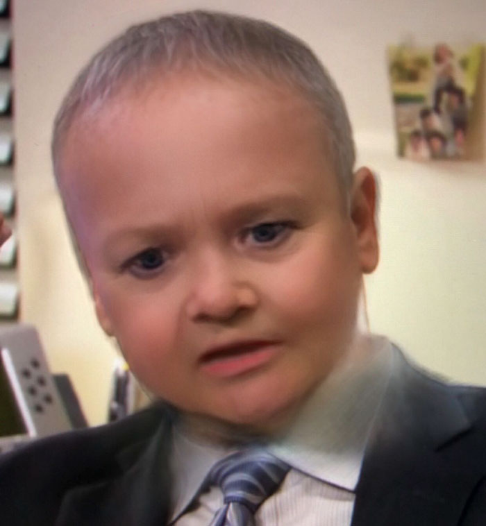 Someone Put The Baby Face Filter Over The Characters From 'The Office' And The Result Is Hilarious