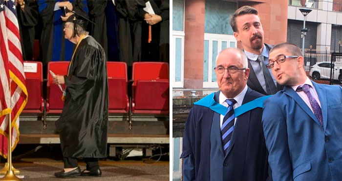 30 Heartwarming Pics Of Elderly Graduates That Show You’re Never Too Old To Learn