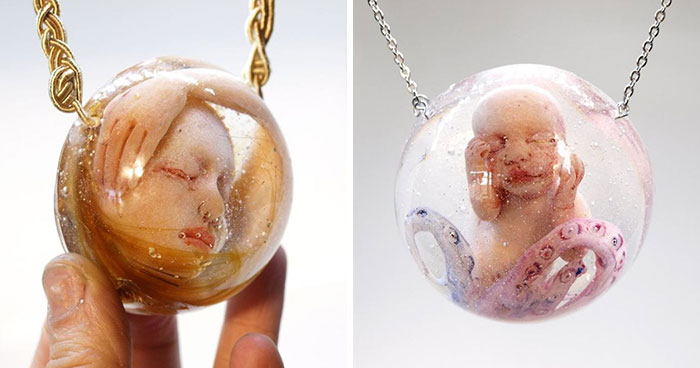 I Make Unusual Jewelry That Some People Think Is Creepy (20 Pics)