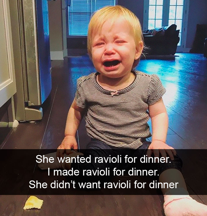 She Wanted Ravioli For Dinner