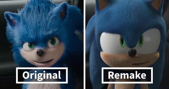 Animator Remakes Sonic To Look More Like What People Want Bored Panda