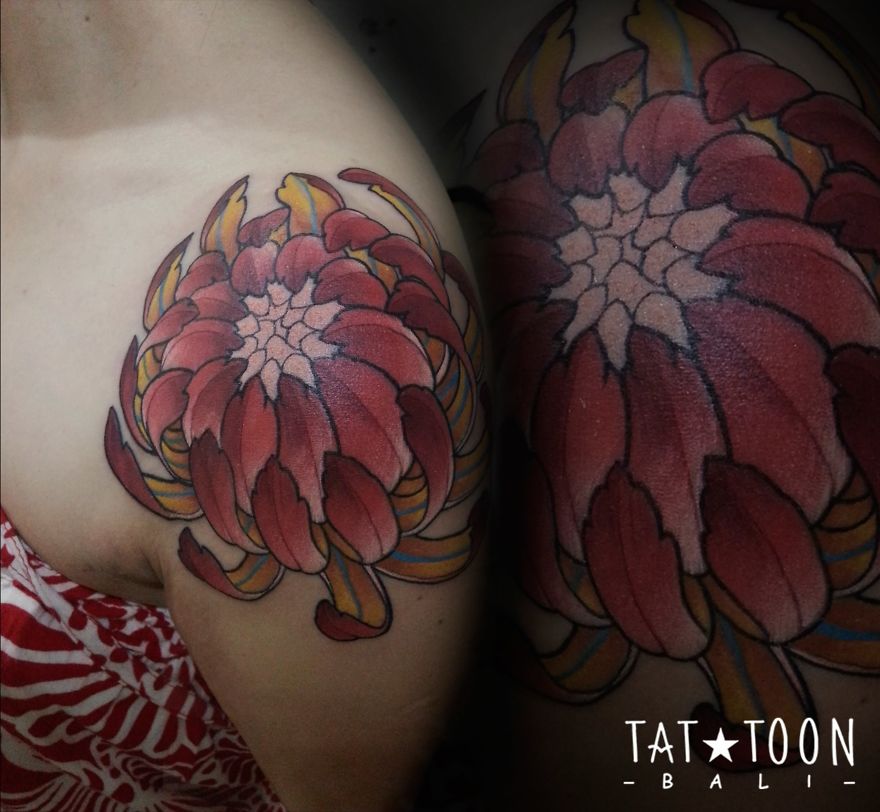 Tattoon Tattoo Bali - Flowers