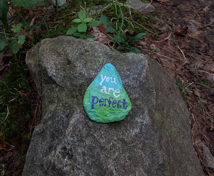 Came Across This Stone A Few Miles Into My Morning Hike