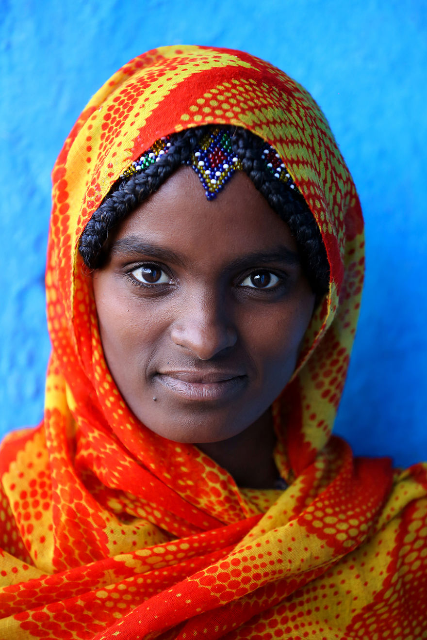 Afar Woman; Danakil Depression, North-East Ethiopia