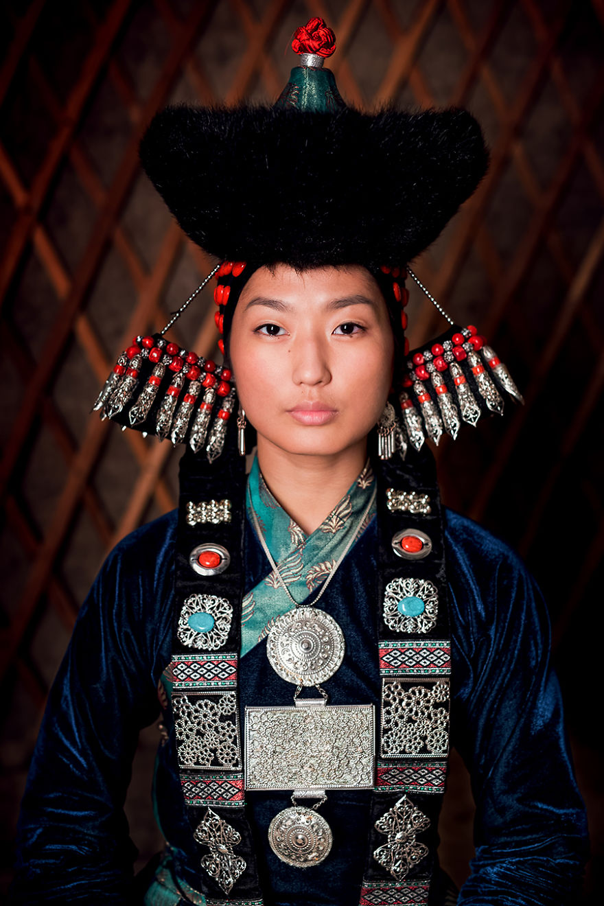 Buryat Woman; Baikal Lake, Buryatia Republic, South East Siberia